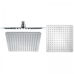 Dove Chrome Square Shower Head